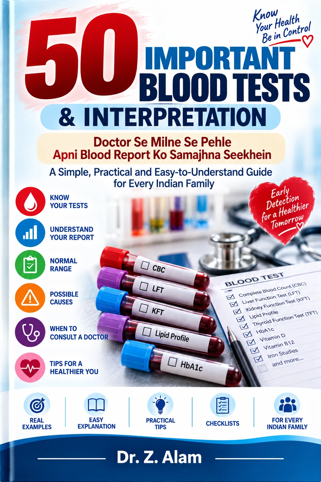 50 important blood tests & interpretation