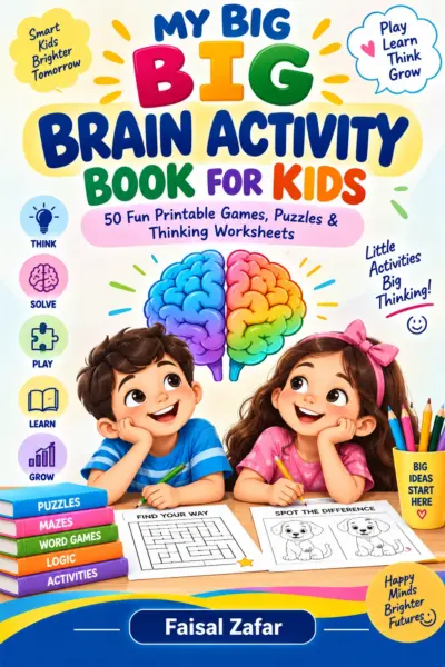 my big brain activity book for kids